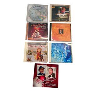 Sinatra & Crosby Christmas CD Lot Holiday Music Classics 7 Disc Collection